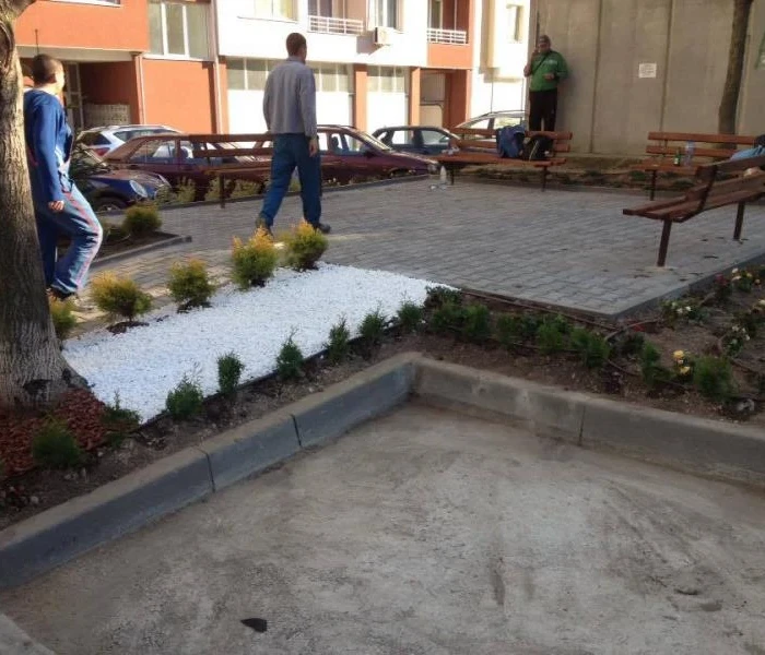 Озеленяване и поливна система кв. Казански