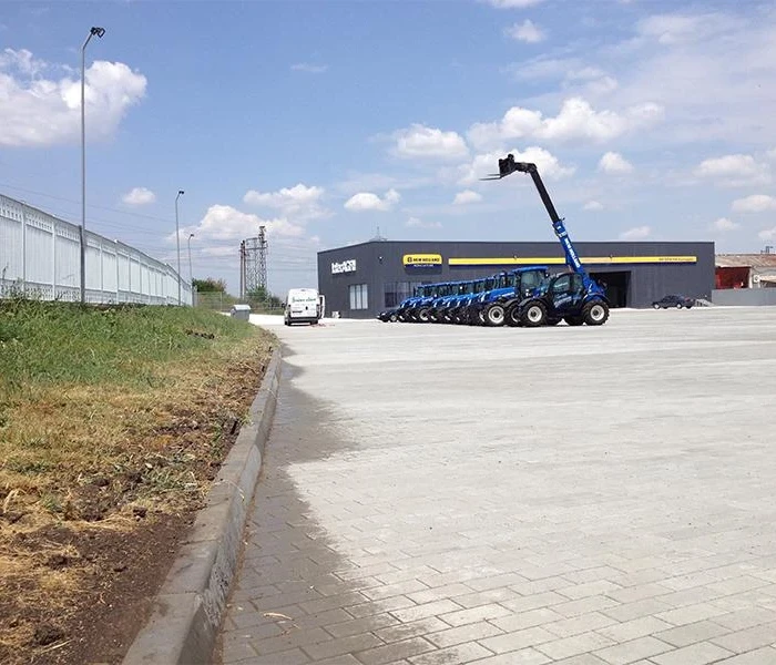 Поливна система град Харманли - складова база на "Златекс" ООД