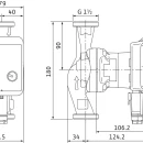 Thumbnail 3 of Циркулационна помпа WILO Atmos PICO 25/1-4
