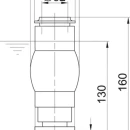 Thumbnail 2 of Класическа дюза за фонтан Frothy 35 - 10 E