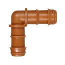 Thumbnail 1 of Коляно Ф16 - за капков маркуч - кафяво