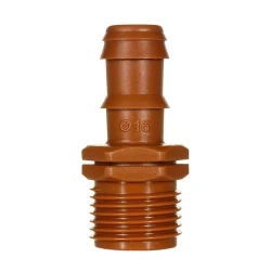 Снимка на Адаптор Ф16х3/4''М резба - за капков маркуч Ф16