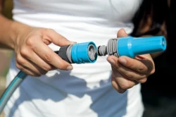 Снимка на Бърза връзка IDEAL™ със стоп за маркуч 3/4''