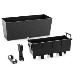 Снимка на Сандъче за цветя Supreme 50 с напоителна система