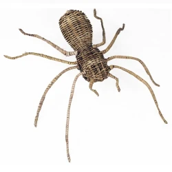 Снимка на Паяк Ратан Сив-Spider Rattan Grey 36X43H15см