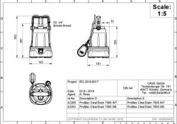 Снимка на Дренажна помпа за чиста вода OASE ProMaxDrain 7000