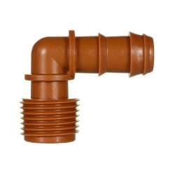 Снимка на Коляно Ф16х3/4''М резба - за капков маркуч Ф16